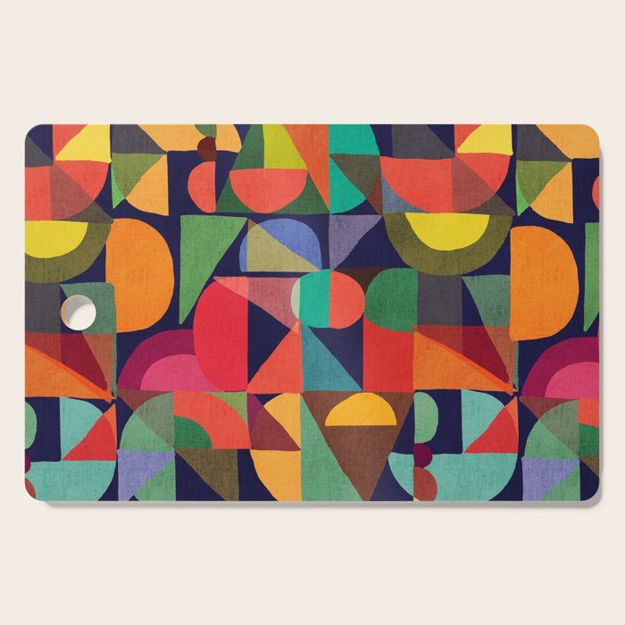 Color Blocks Cutting Board Gallery Image 1