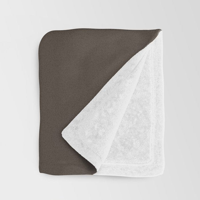 Cancer Zodiac Star Constellation Line Art Coffee Brown Throw Blanket Gallery Image 3