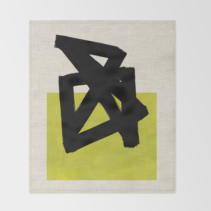 Cut Lime Throw Blanket Gallery Image 2