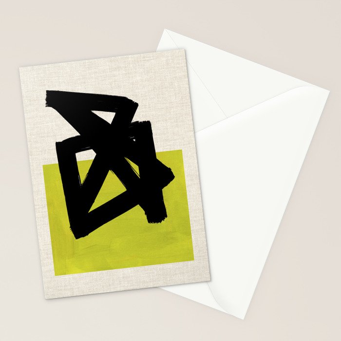 Cut Lime Stationery Card Gallery Image 2