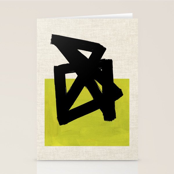 Cut Lime Stationery Card Gallery Image 1