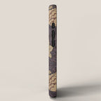 William Morris Windrush Aubergine Wine Vintage Pattern iPhone Case Gallery Image 2