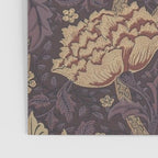 William Morris Windrush Aubergine Wine Vintage Pattern Poster Gallery Image 3