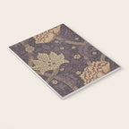 William Morris Windrush Aubergine Wine Vintage Pattern Notebook Gallery Image 3