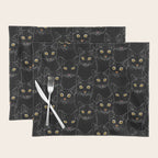 Black Cat Portraits Placemat Gallery Image 1