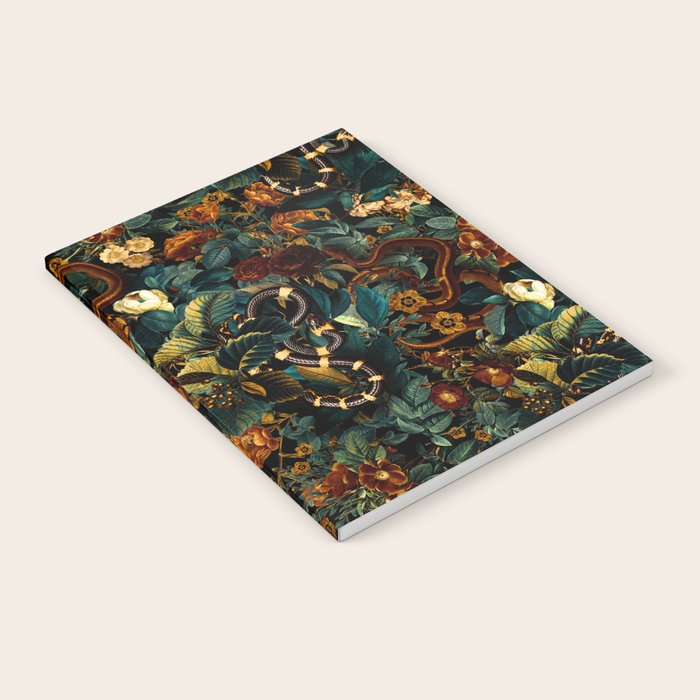 Floral and Snakes jungle Notebook Gallery Image 1