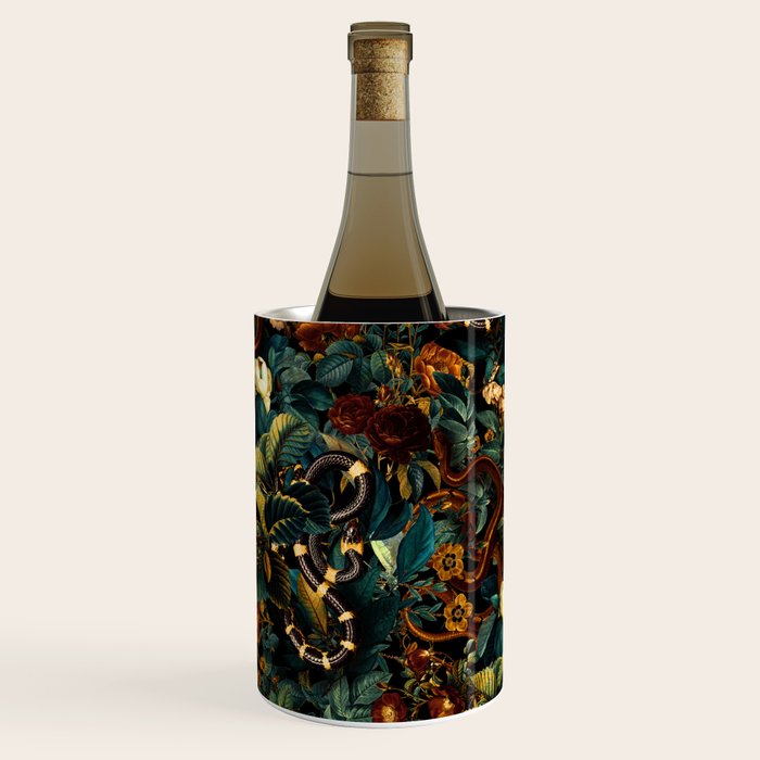 Floral and Snakes jungle Wine Chiller Gallery Image 3