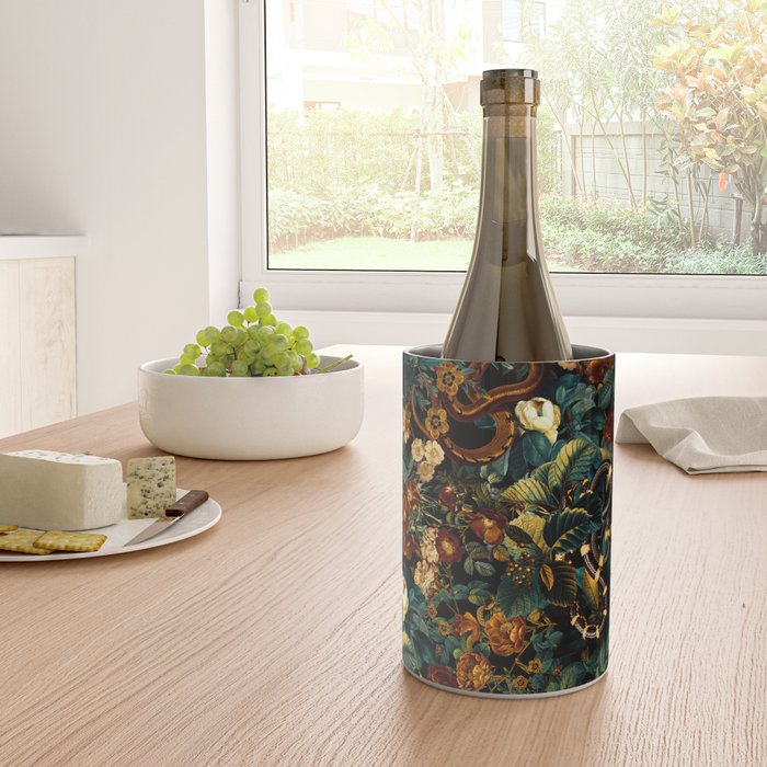 Floral and Snakes jungle Wine Chiller Gallery Image 4