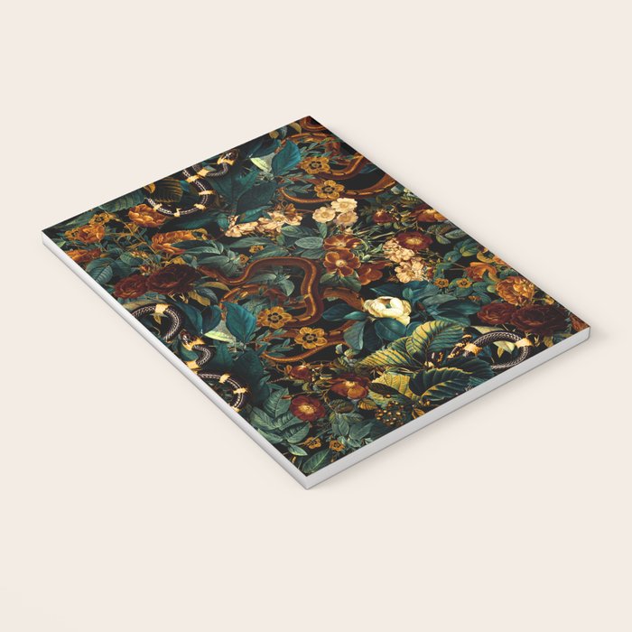Floral and Snakes jungle Notebook Gallery Image 3