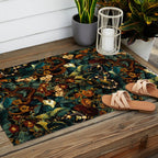 Floral and Snakes jungle Outdoor Rug Gallery Image 2