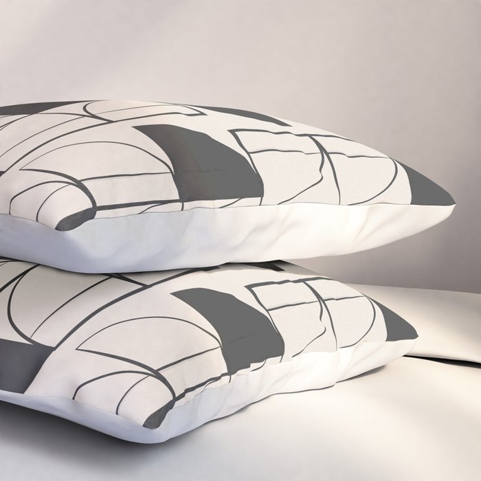 Lines in Motion 9 Pillow Sham Gallery Image 3