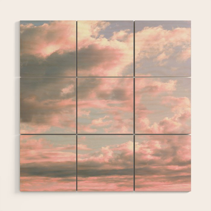 Delicate Sky Wood Wall Art Gallery Image 1
