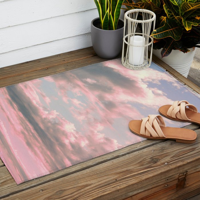 Delicate Sky Outdoor Rug Gallery Image 2