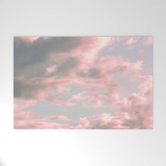 Delicate Sky Welcome Mat Gallery Image 1