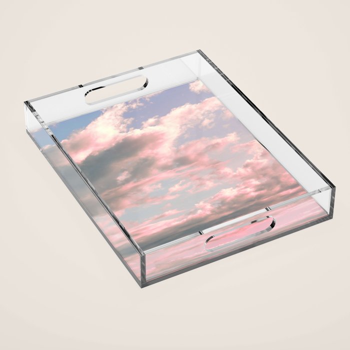 Delicate Sky Acrylic Tray Gallery Image 1