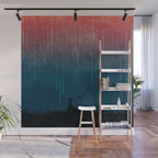 Meteor rain Wall Mural Gallery Image 1
