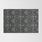 Celestial Forest Damask - Charcoal Rug Gallery Image 2