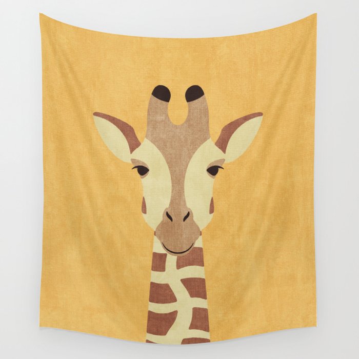 FAUNA / Giraffe Wall Tapestry Gallery Image 1