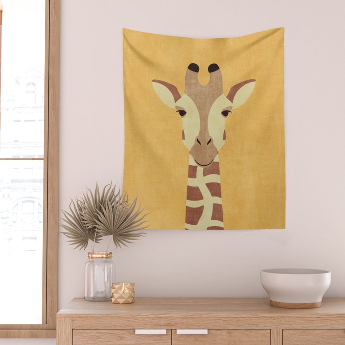 FAUNA / Giraffe Wall Tapestry Gallery Image 2
