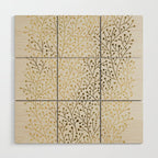 Gold Berry Branches Wood Wall Art Gallery Image 1