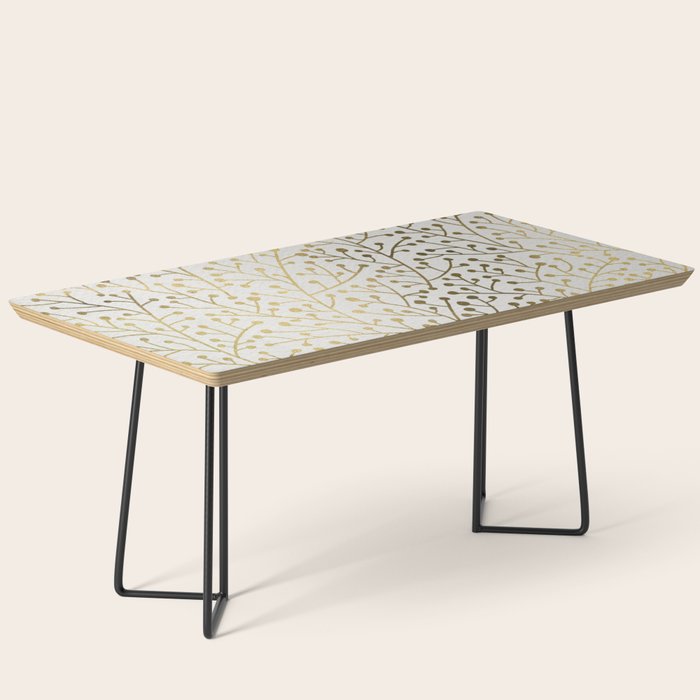 Gold Berry Branches Coffee Table Gallery Image 1