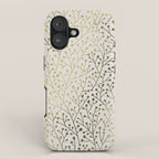 Gold Berry Branches iPhone Case Gallery Image 1