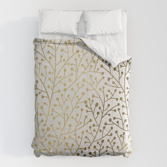 Gold Berry Branches Comforter Gallery Image 6