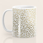 Gold Berry Branches Coffee Mug Gallery Image 3