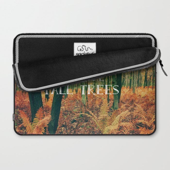 I Am Happiest Among the Tall Trees Laptop Sleeve Gallery Image 2