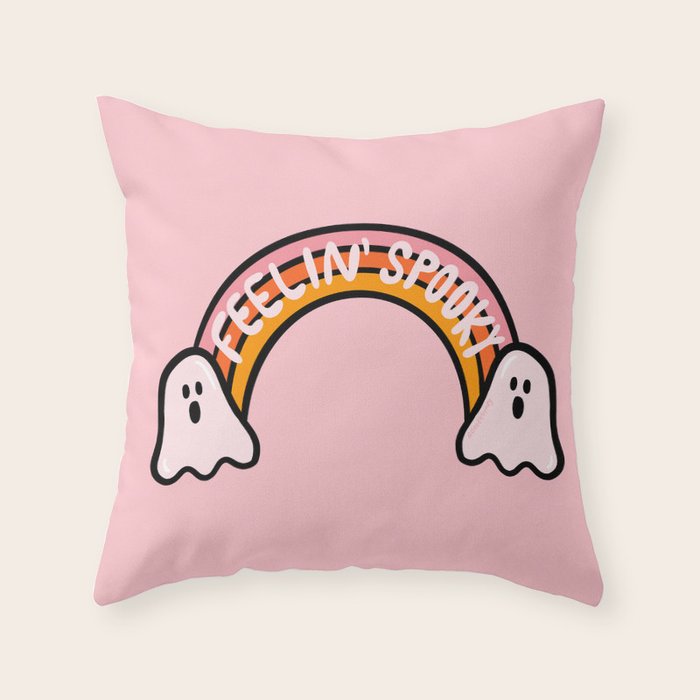 Feelin' Spooky Throw Pillow Gallery Image 6