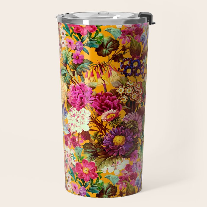 Multicolor Botanical Garden Travel Mug Gallery Image 2