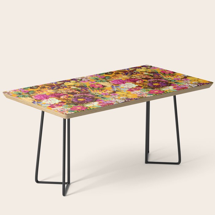 Multicolor Botanical Garden Coffee Table Gallery Image 1