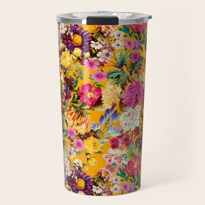Multicolor Botanical Garden Travel Mug Gallery Image 1