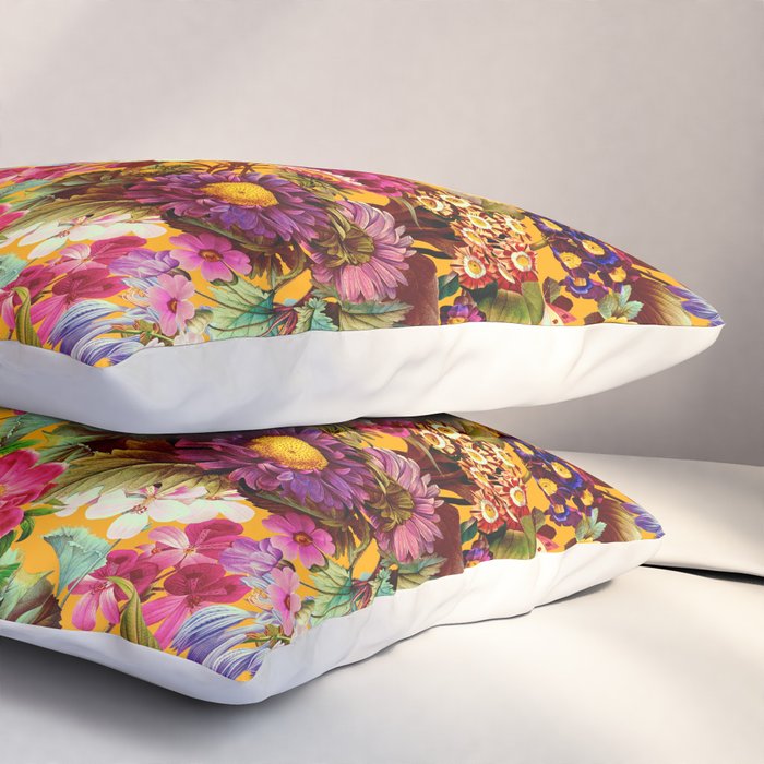 Multicolor Botanical Garden Pillow Sham Gallery Image 3