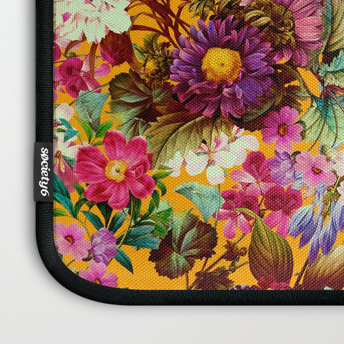 Multicolor Botanical Garden Laptop Sleeve Gallery Image 3