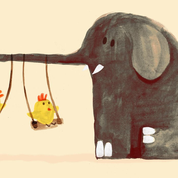 Elephant Swing Coffee Mug Gallery Image 2