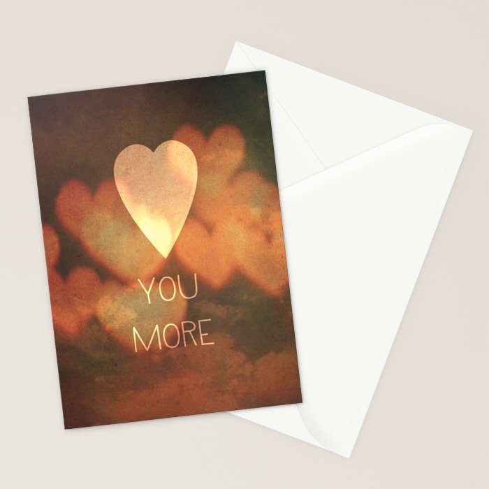 Love You More Stationery Card Gallery Image 2