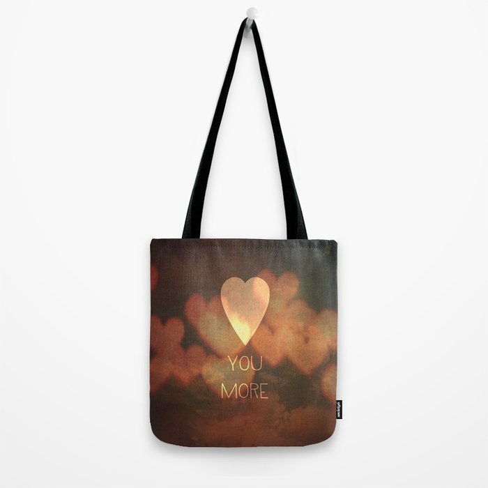Love You More Tote Bag Gallery Image 2