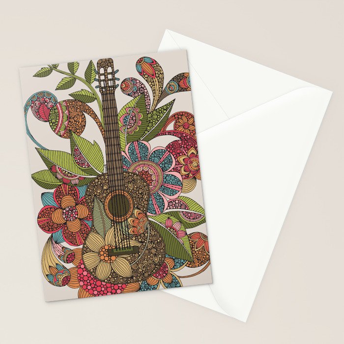 Ever Guitar Stationery Card Gallery Image 2