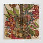 Ever Guitar Wood Wall Art Gallery Image 1