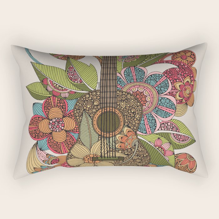 Ever Guitar Rectangular Pillow Gallery Image 2