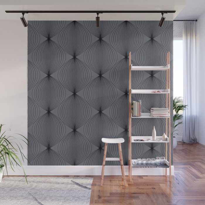 Geometric Orb Pattern XVIII Wall Mural Gallery Image 1
