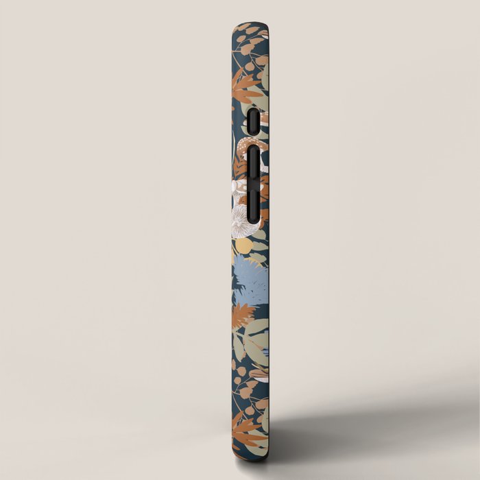 Colorful Dark Forest Animals B iPhone Case Gallery Image 2