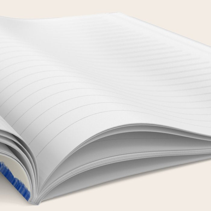 Blue line art 05 Notebook Gallery Image 2
