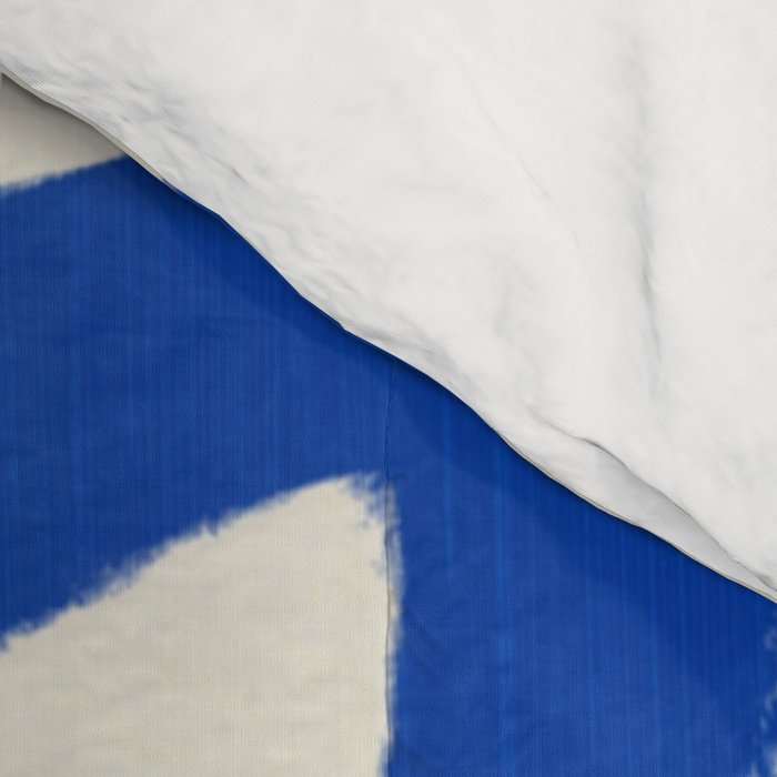 Blue line art 05 Comforter Gallery Image 4