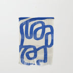 Blue line art 05 Wall Hanging Gallery Image 1