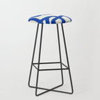 Blue line art 05 Stool Gallery Image 1