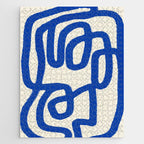 Blue line art 05 Jigsaw Puzzle Gallery Image 1