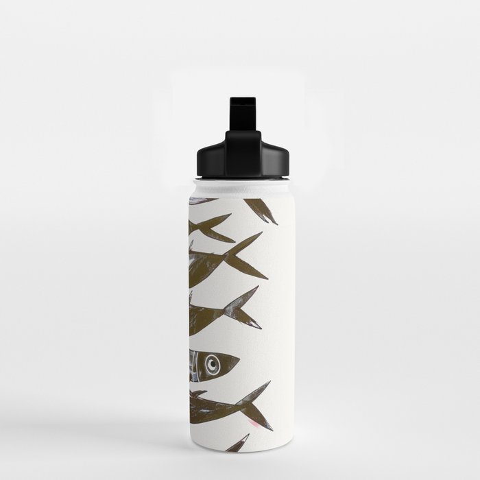 Line Fish Water Bottle Gallery Image 2