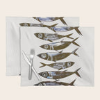 Line Fish Placemat Gallery Image 1